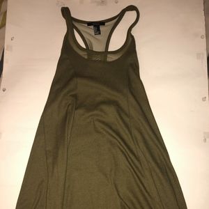 Olive Shift Dress